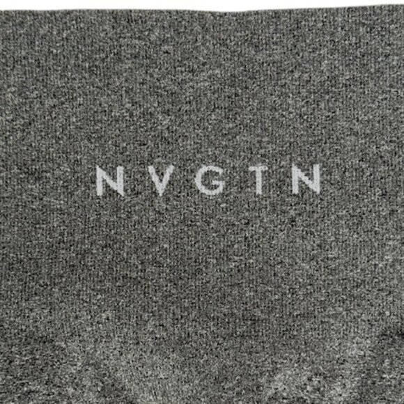 SOLD NVGTN Contour Seamless High Rise Leggings Women's Black Speckled Medium - Picture 8 of 10